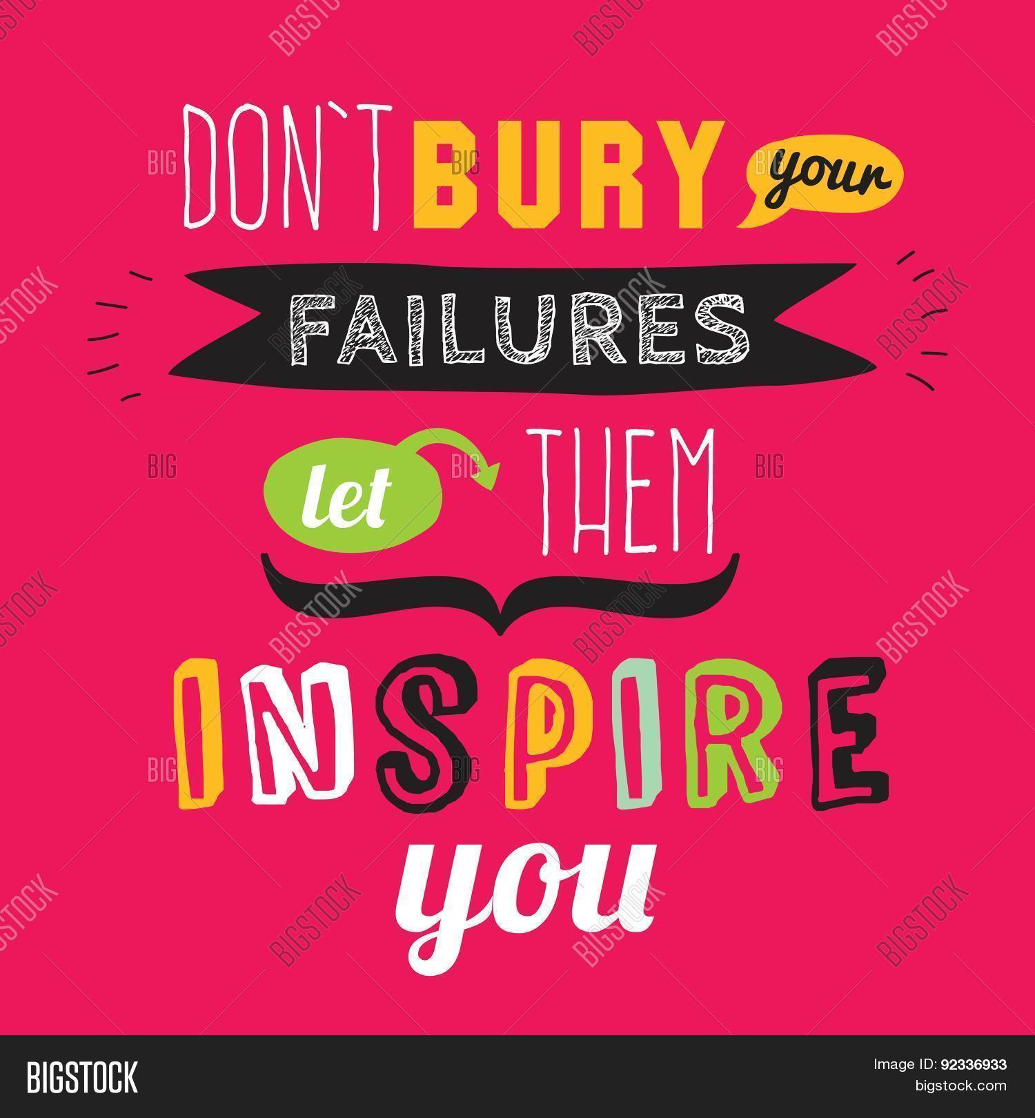 inspirational and motivational quotes vector poster design.