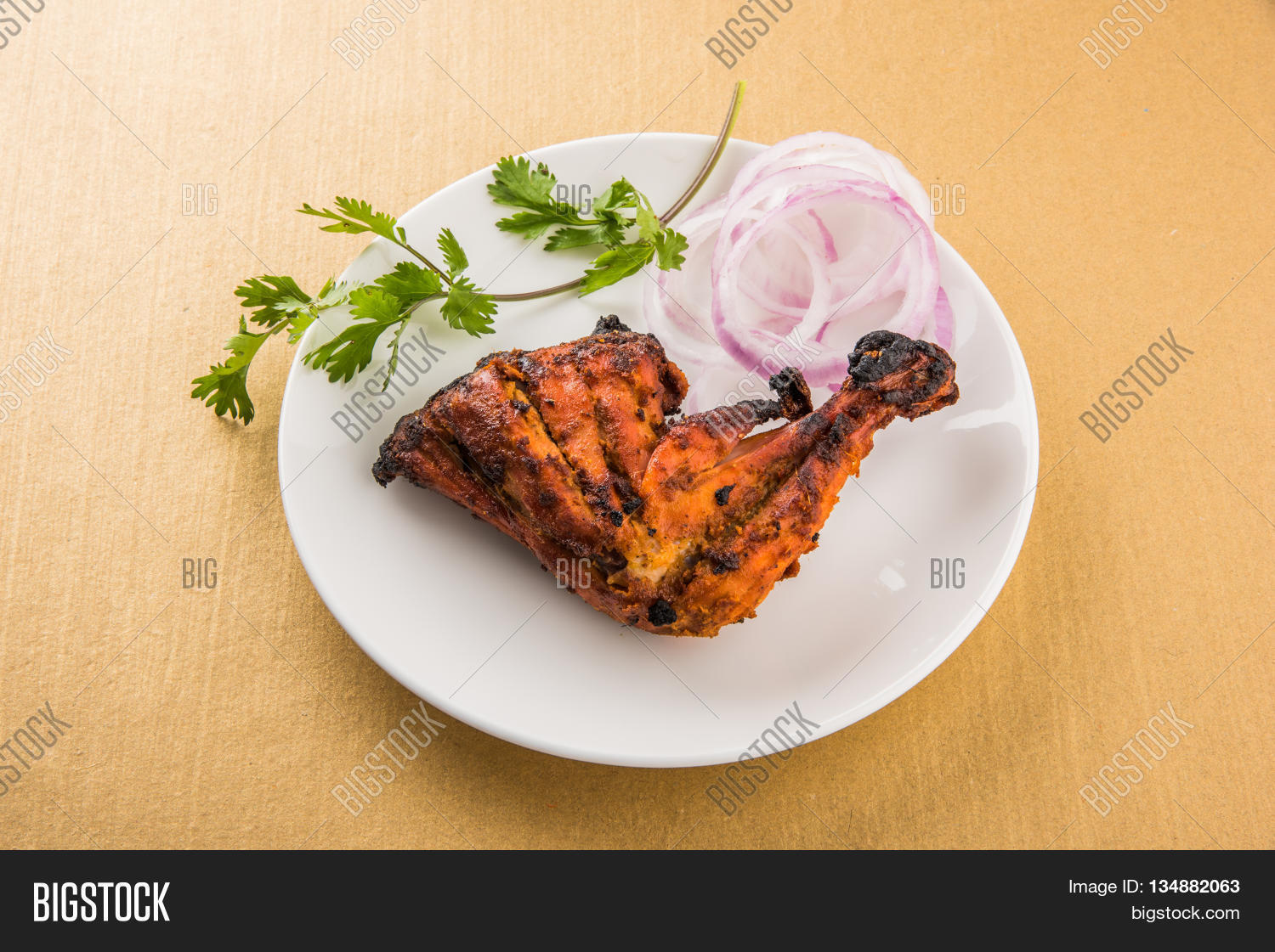 tandoori chicken leg, tandoori chicken , indian spicy food