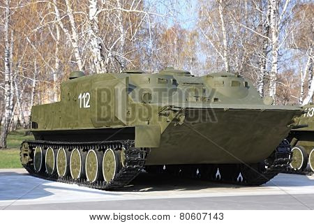 armoured troop-carrier