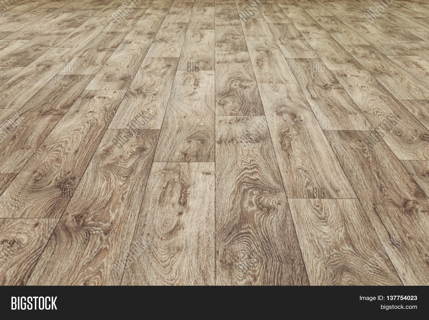 linoleum flooring with embossed wood texture. dark brown floor.