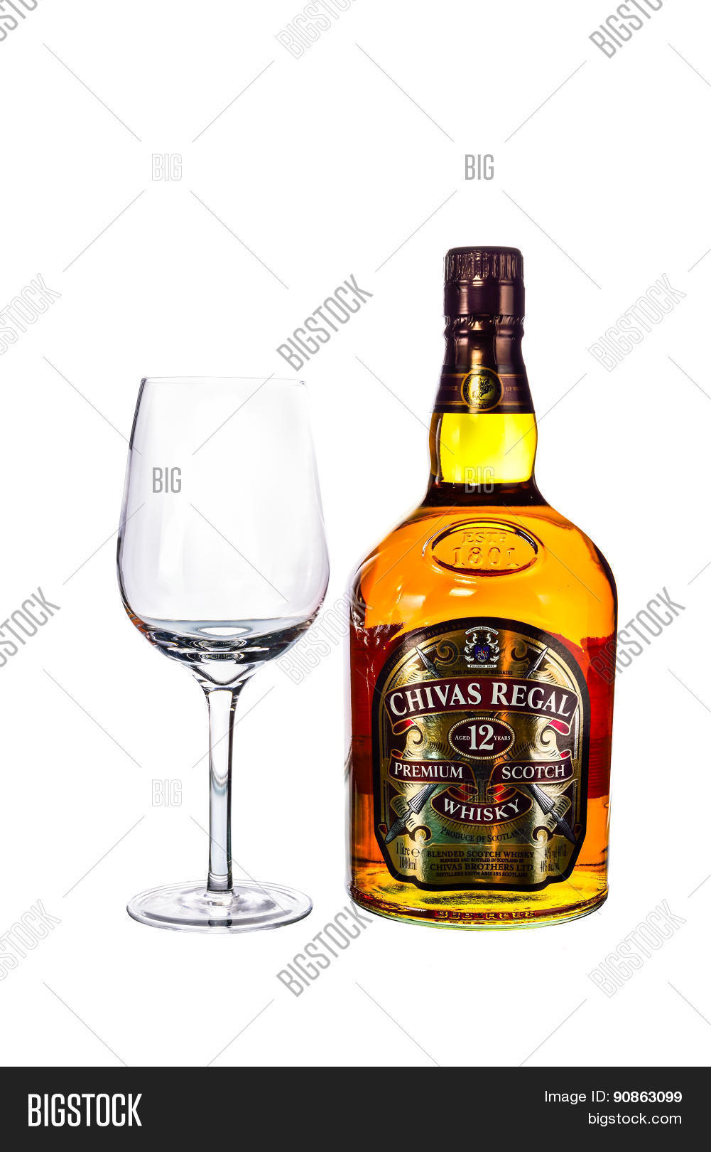 sydney, australia - march 29,2015: bottle of chivas regal on