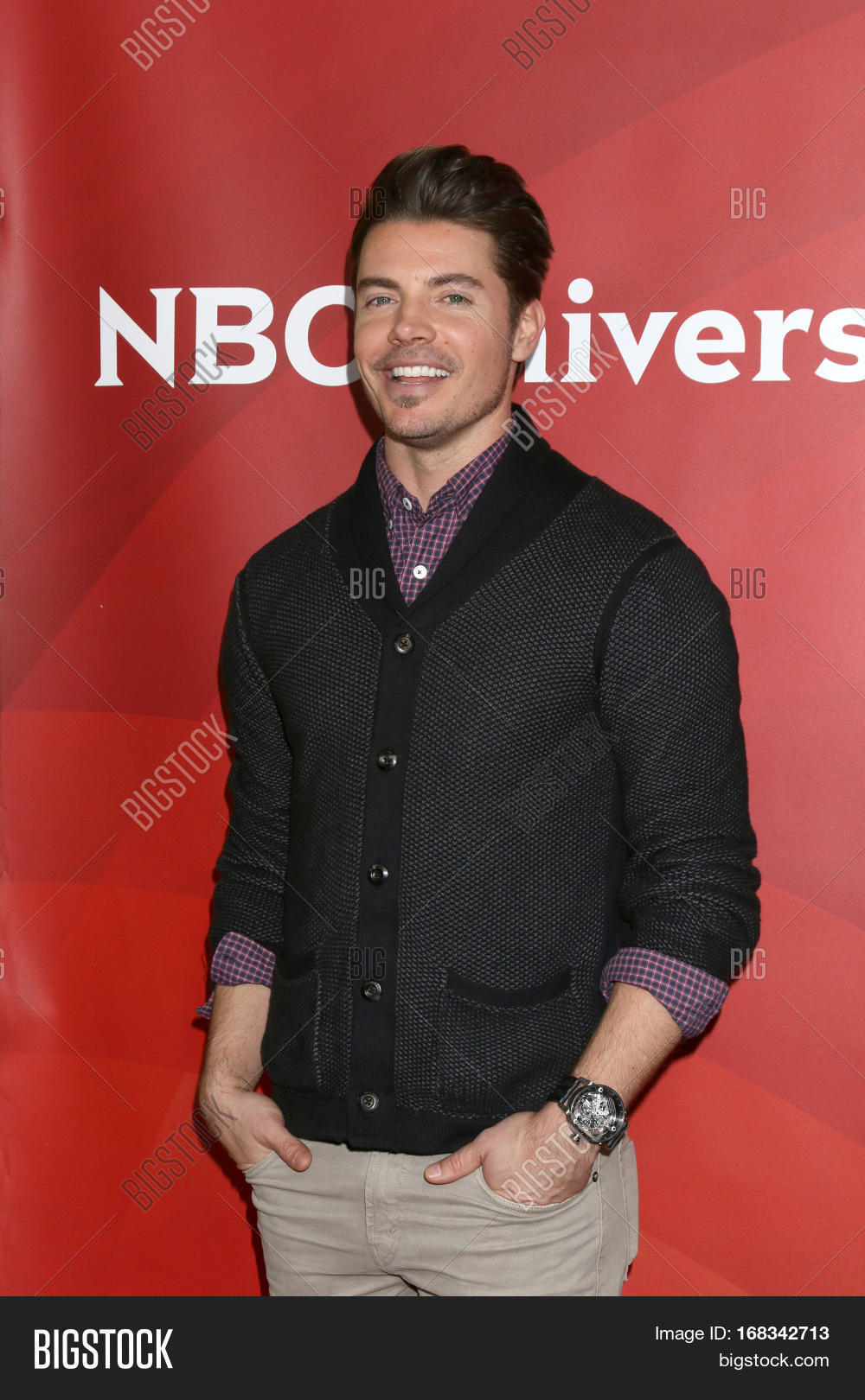 los angeles - jan 17: josh henderson at the nbc/universal cable