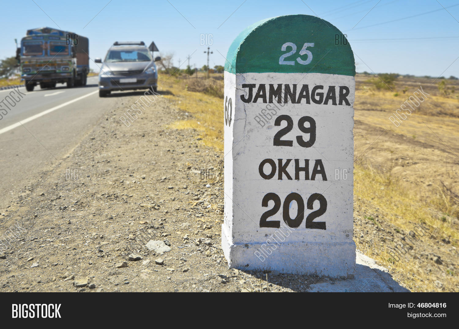 贾姆讷格尔方向里程碑状态 highwway 25