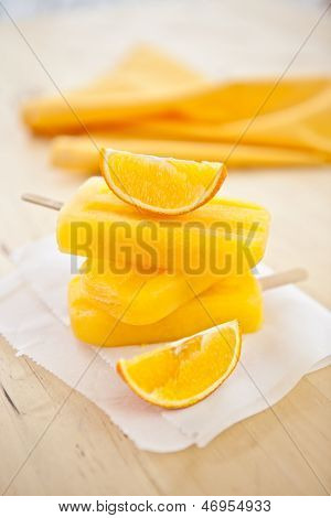 公开该 lightbox 保存取消   保存 homemade orange ice popsicles