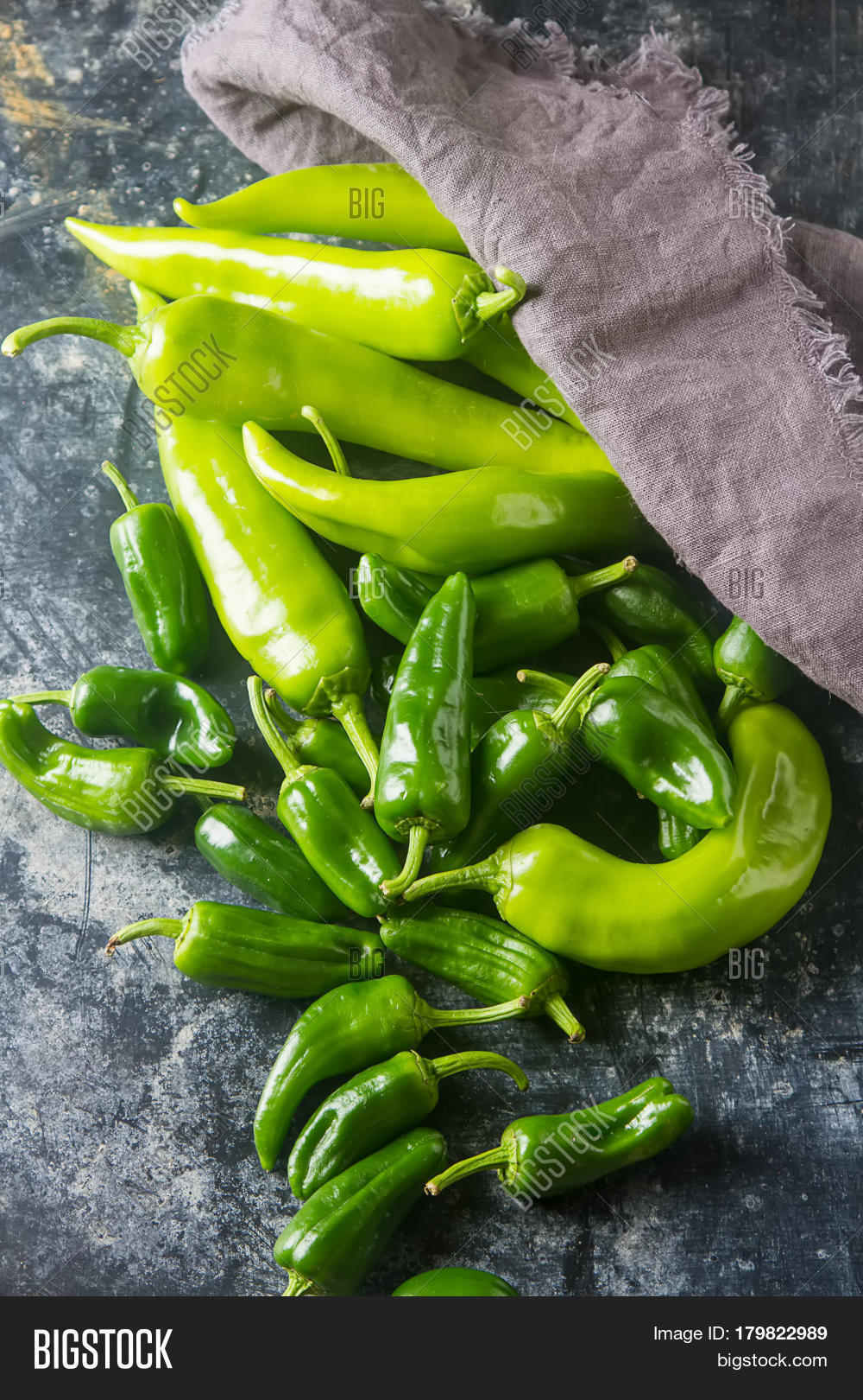 green fresh jalapeno peppers. spicy mexican food.
