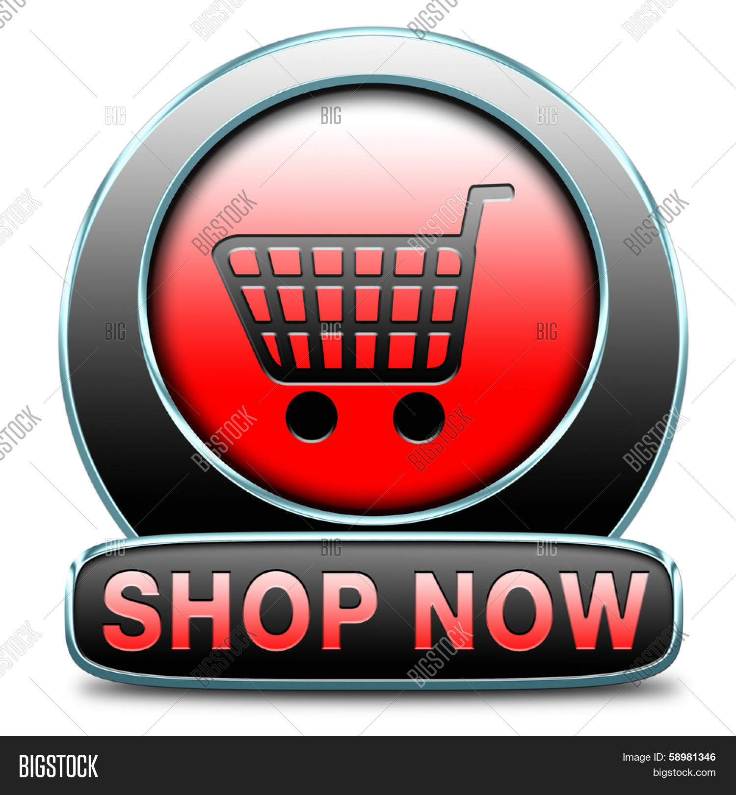 shop now sign go to the online webshop button, internet web